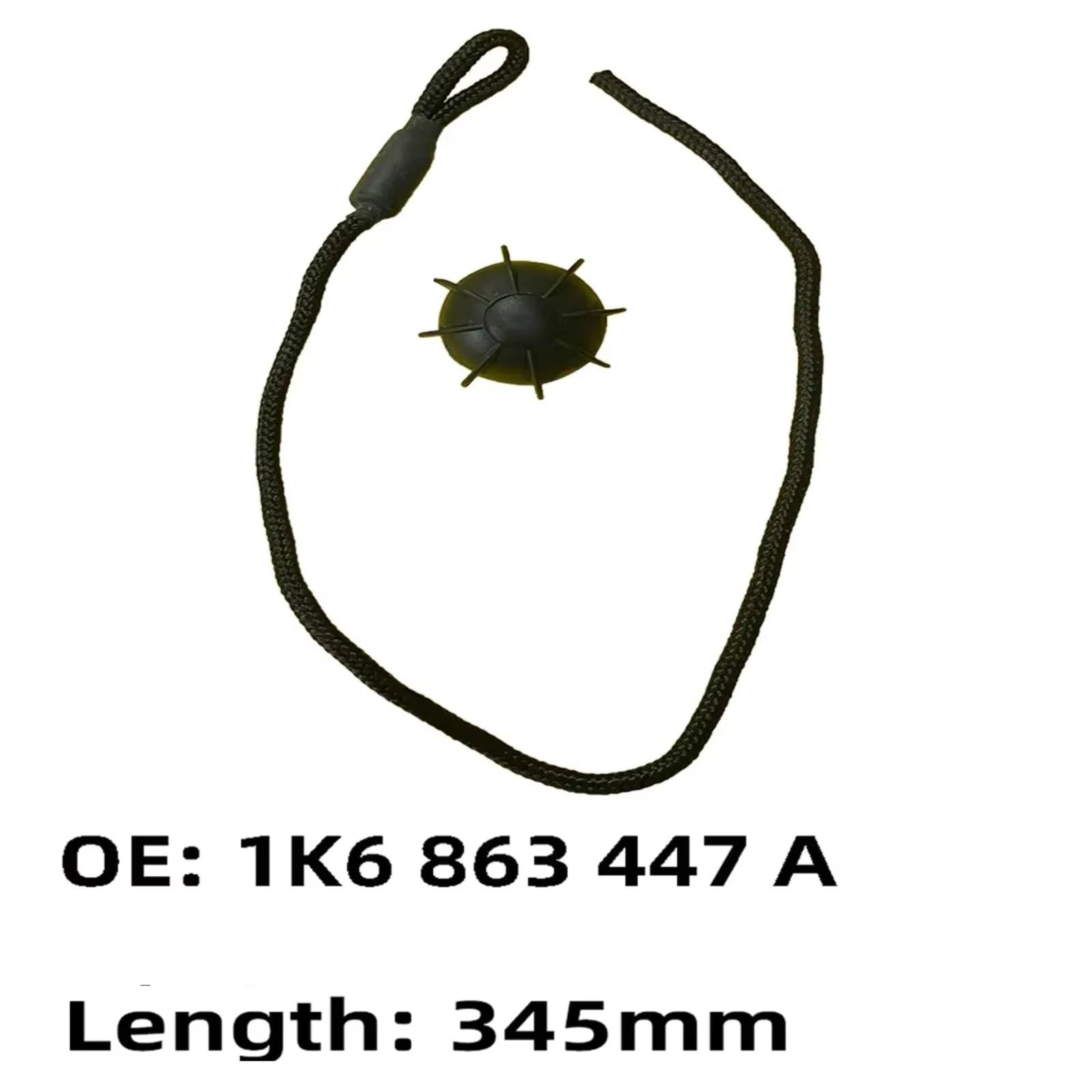 Trasera Maletero Cuerda Compatible Con VW Para Golf 5 6 Para GTI R32 2006-2013 1K6863447A Interior Del Automóvil Paquete Trasero Maletero Estante Cuerda Tapa De Maletero Correa De Sujeción Cuerda(colo