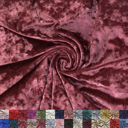 LitLook crushed velvet fabric image