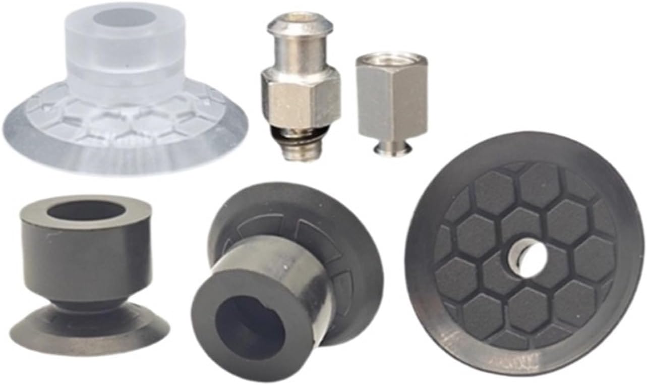 5PCS/PACK SFF Series Vacuum Suction Cups Material: Imported silicone and nitrile rubber SFF-10/15/20/25/30/40S(SFF2-M5-M)