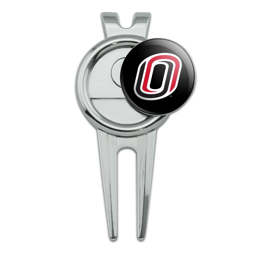 GRAPHICS & MORE Omaha Primary Logo Golf Divot Repair Tool and Ball Marker