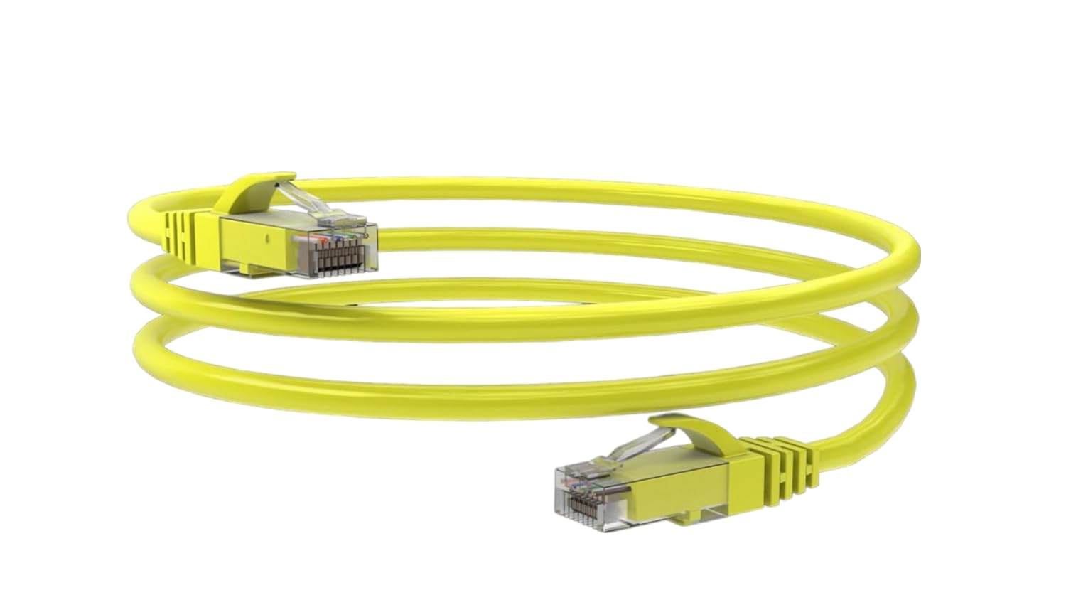 Cat 6 UTPケーブル 300m イエロー Honeywell CAT6 UTP(UnSheilded) RJ45 Patch Cord Yellow (1 Metre