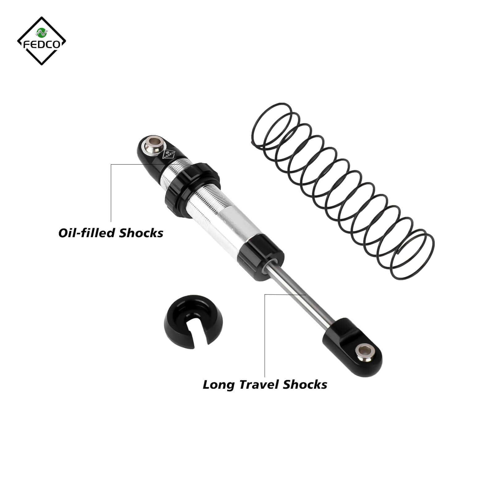 【新品・未使用】　Bighorn CABRIO 25-25.5㎝ Amazon.com: FEDCO UTB18 Shocks 92MM Long Travel Shocks