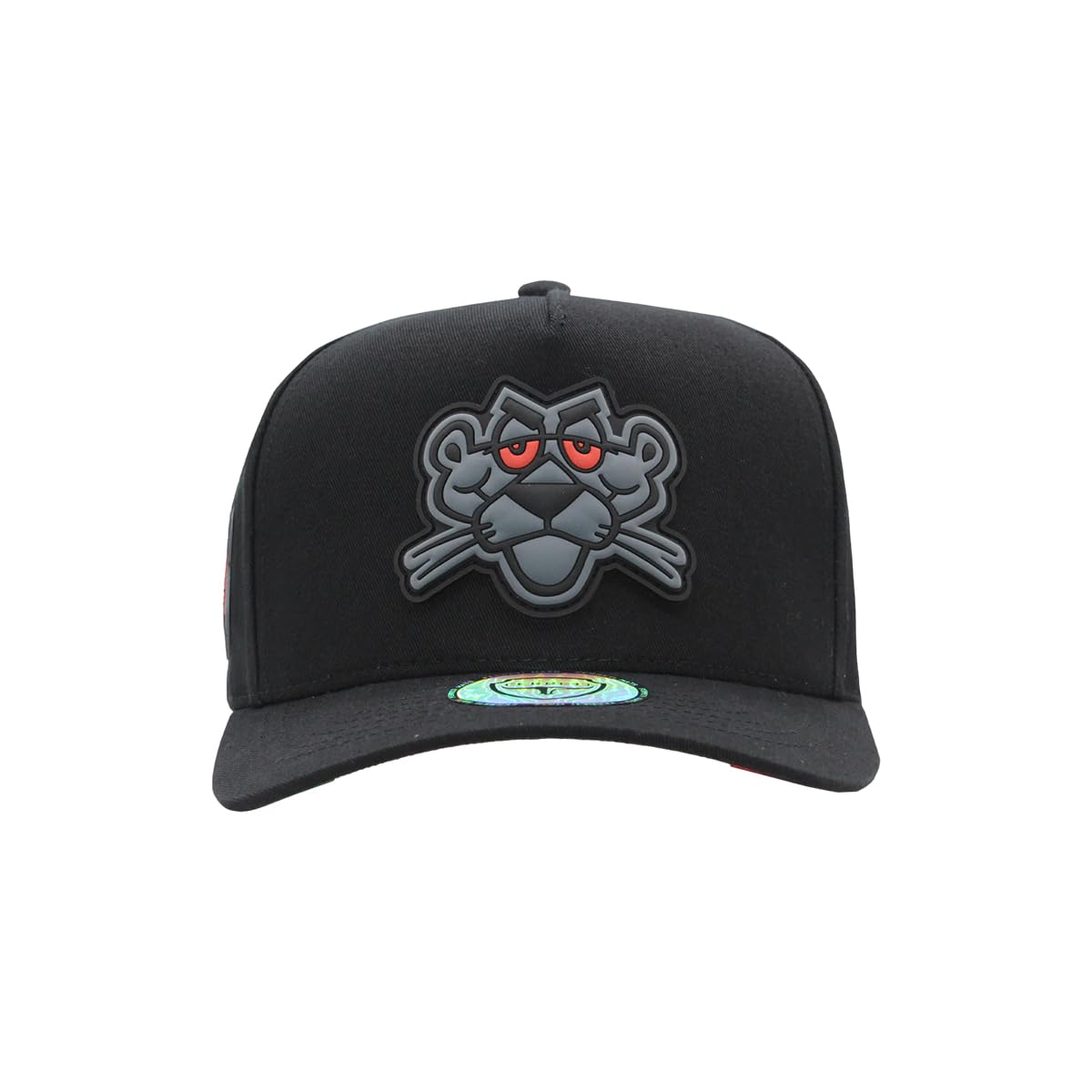 FerretiCuliacan The Panther Black Baseball Cap - Black Snapback Hats for Men and Women, Mens Hats and Caps, Adjustable Hats for Men, Black Snapback Hat for Any Occasion