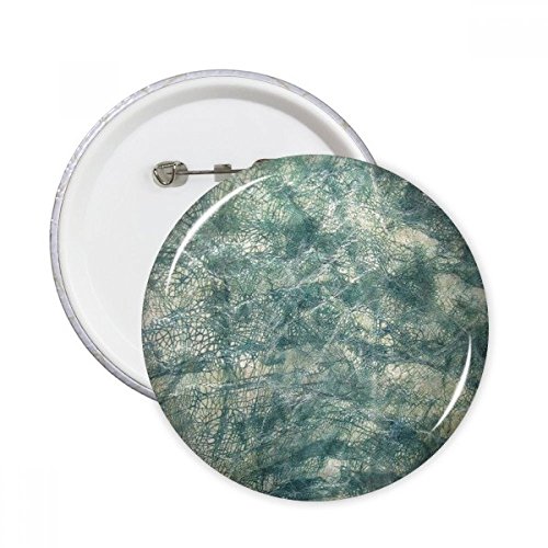 Badge rond bleu foncé aspect cuir lot de 5 pièces une idée cadeau originale pour customiser