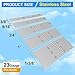 SimCos 23 Gauge Stainless Steel Pin Nails Headless Pinner Nails (3/8