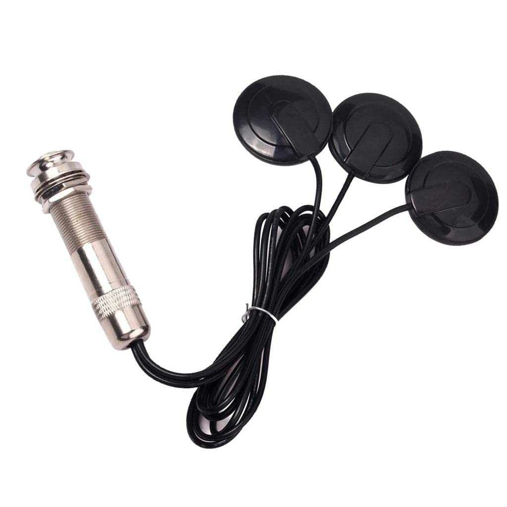 THE STYLE SUTRA 6.35Mm Pickup Piezo 3 Transducer For Acoustic Guitar Ukulele Mandolin Violin