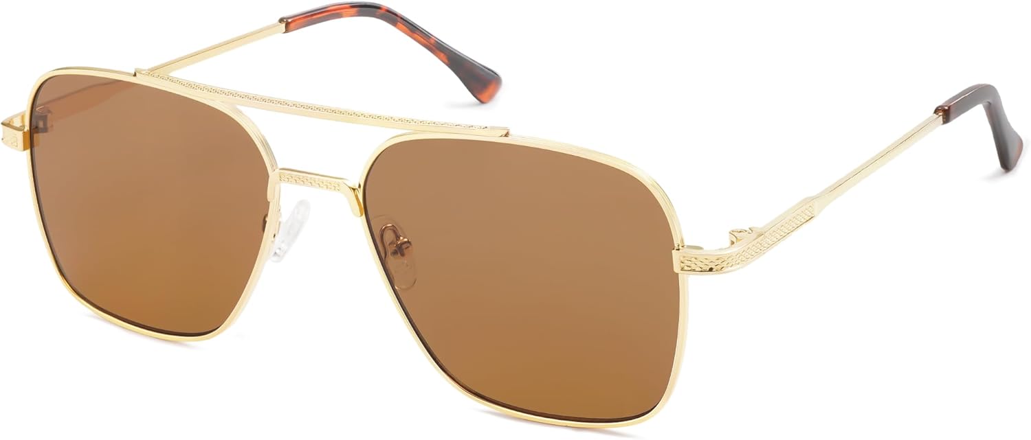 SOJOS Aviator Sunglasses for Men WomensTrendy Designer Shades SJ1232 - Image 3