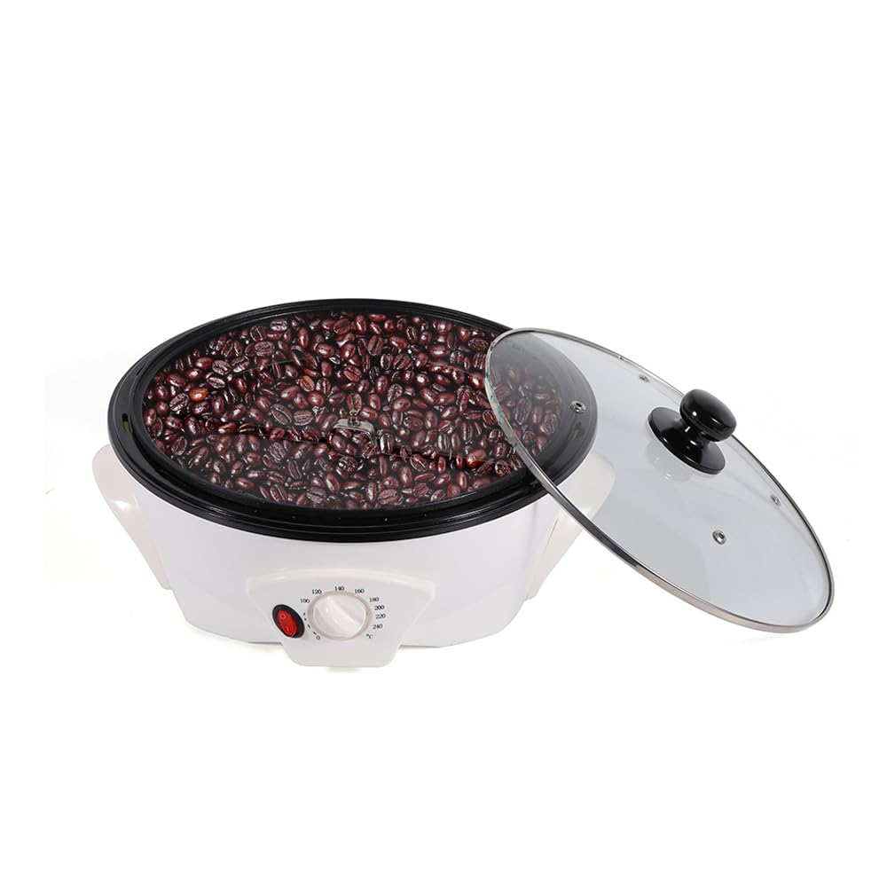 Torréfacteur de Café 1500g, Torréfacteur électrique Machine Torréfacteur de Café 1200W, Grain de Café Machine 220V
