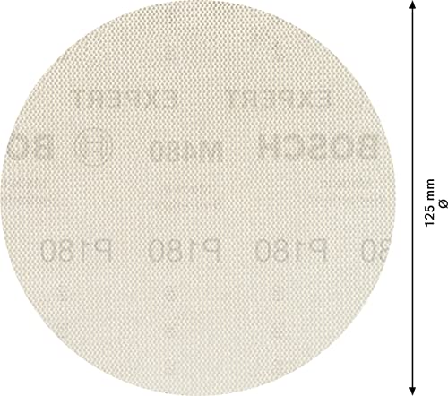 Bosch Disco de Lixa EXPERT M480 125mm G180, 5 peças