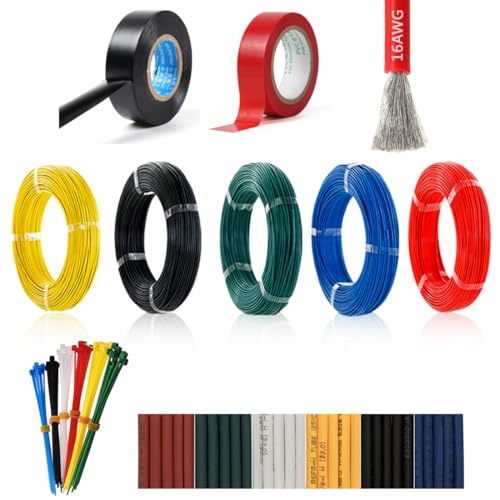 Câble silicone 16 AWG pour le bricolage et la rénovation de circuits de voiture