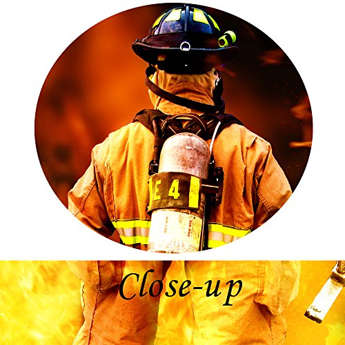 KREATIVE ARTS - No Greater Love Fireman Back Canvas Prints Fire Fighter Inspirational Framed Art Print Wall Décor Picture for Home Living Decorative (Large Size 60x32inch) by KREATIVE ARTS - Image 5