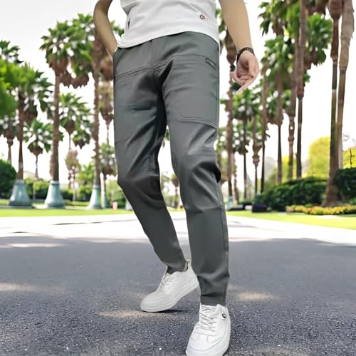 Vogany Cargo Pants, Comfortable Cargo Pants with Great Storage Capacity, High-Elasticity Drawstring Skinny Pants2