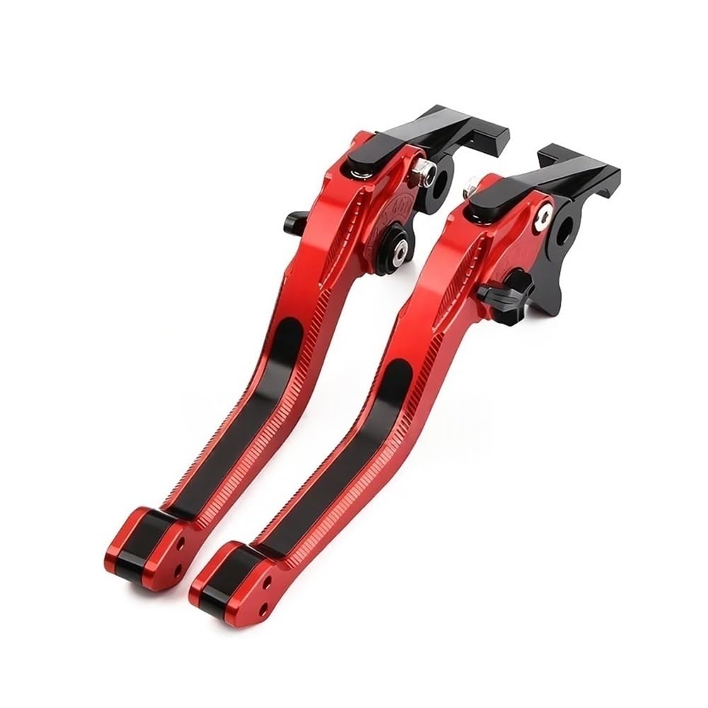 Zdgxfhsrh For Red Motorcycle Brake Clutch Levers For Cfmoto 675Sr-R 675Nk 675Srr 675Ss 500Sr Voom 2024-2026 675 Sr-R Nk Ss Sr Srr 3D Brake Clutch Lever(For Red)