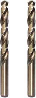 M42 8％ Cobalt Twist Drill Bits (12mm x 2PCS) for Stainless Steel and Hard Metal