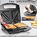 6-in-1 Multifunctional Sandwich Maker – Waffle Iron, Contact Grill & More | Fits All Toast Sizes, Easy to Clean