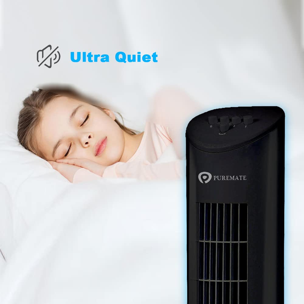 Buy PureMate Tower Fan, 31inch Oscillating Tower Fan with Aroma