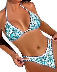 Light Blue Brazilian Bathing Suit