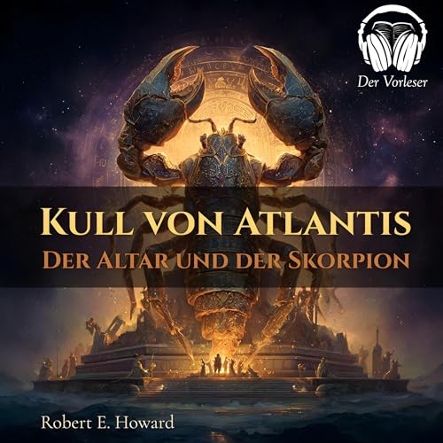 Page de couverture de Kull von Atlantis - Der Altar und der Skorpion