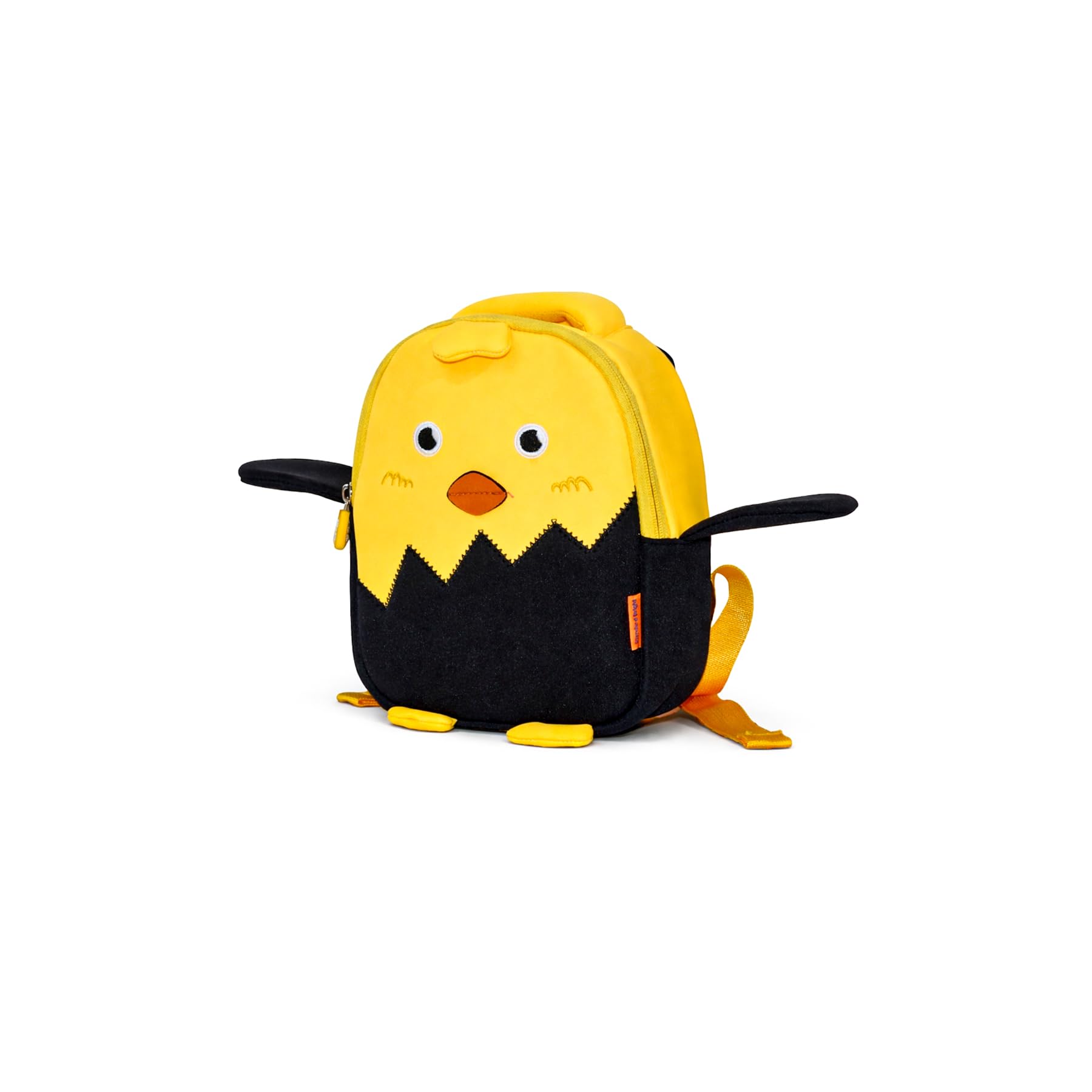 wishkey Cute Little Chicken Bag for Pre-Schooler Kids, Water Resistant Mini Lightweight Backpack for Kids, Small Size Bag for Play School & Nursery Kid's, Picnic Bag, Travel, Black,1-4 Years(Pack of1)-picture-47