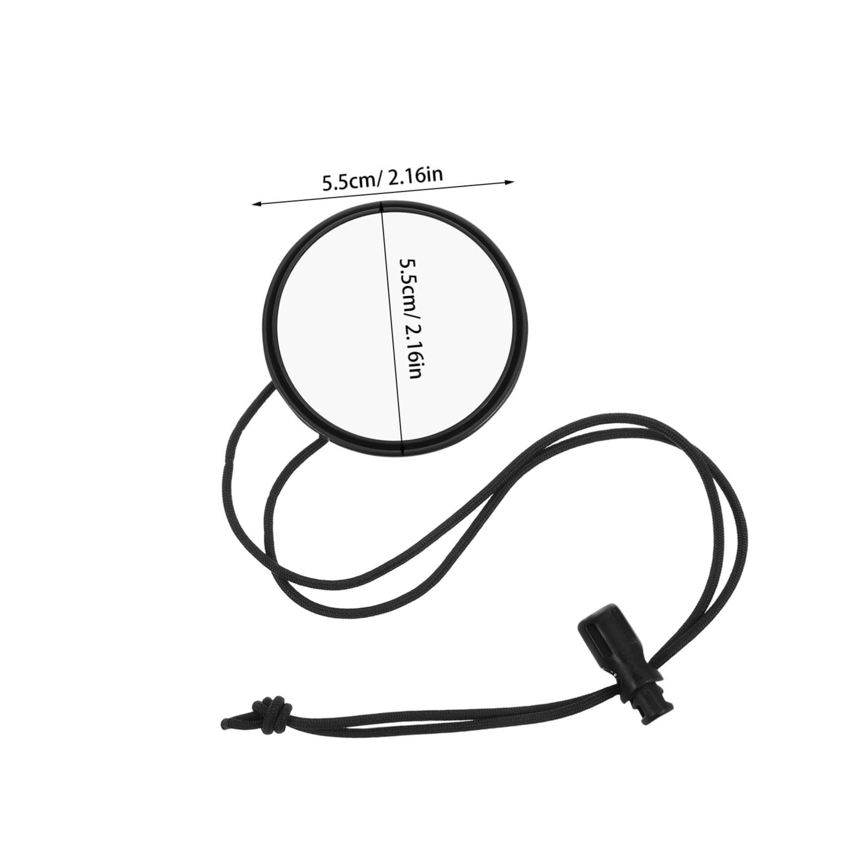 GALPADA Adjustable Diving Rearview Mirror Lanyard Reflective Emergency Mirror for Outdoor Rescue Snorkeling/Scuba Diving