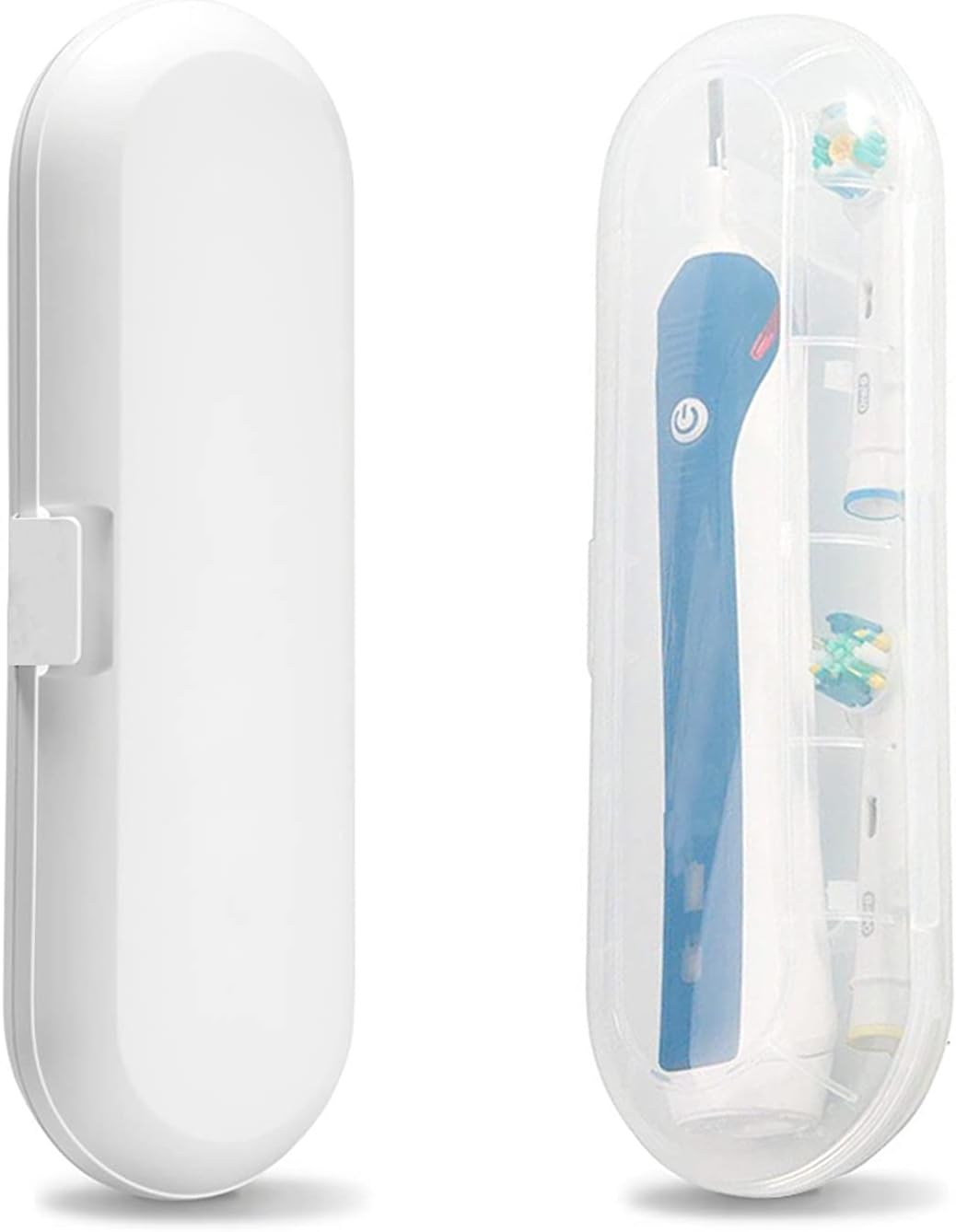Fowecelt 2 Pack Electric Toothbrush Travel Case for Oral-B Pro and Other Elec...