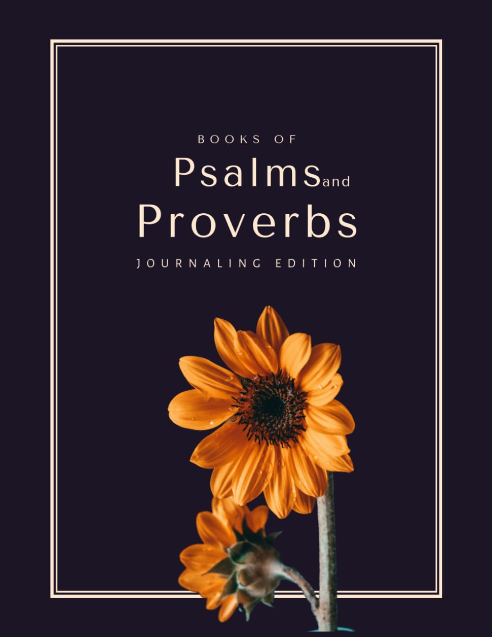 Books of Psalms and Proverbs: KJV Journaling Bible: Wide Margin Edition for Study, Meditation, Prayer, and Note-Taking | Single-Column King James Version