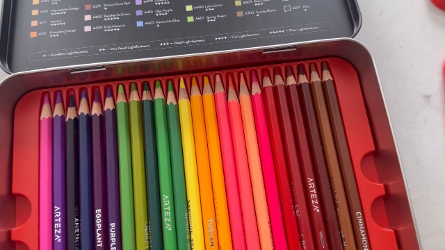 Watch Arteza 72 Watercolor Pencils on Amazon Live