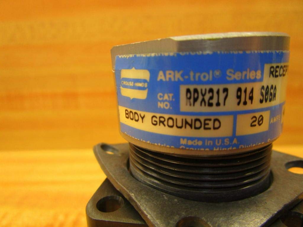 Crouse & Hinds RPX217 914 S06A Receptacle RPX217914S06A