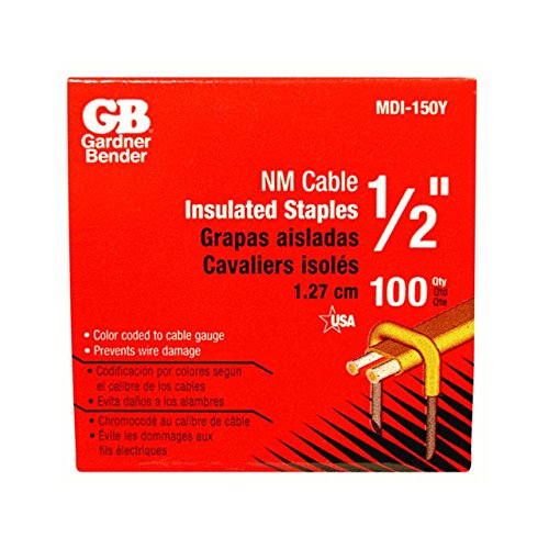 GB Electrical MDI-150Y Insulated Cable Staple