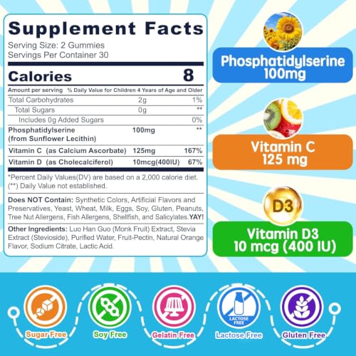 Nextdia Phosphatidylserine Kids Gummies