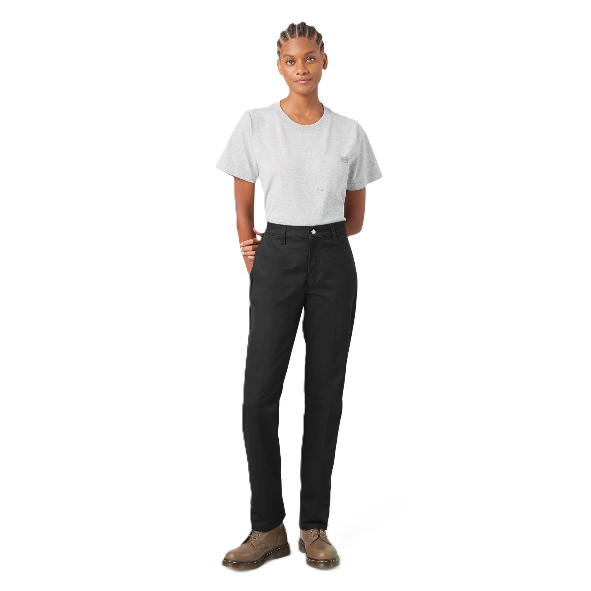 Dickies womens Super Flex Twill Pant - Straight