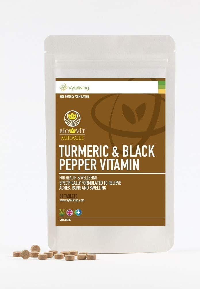 Buy VYTALIVING Biovit Miracle Turmeric and Black Pepper s Great for