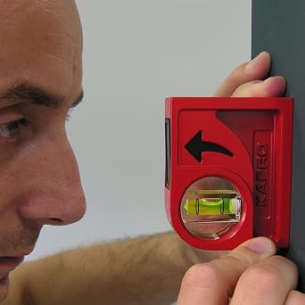 Kapro - 846 Cyclops Cast Pocket Level - Magnetic - with Plumb Site View Vial - Features V-Groove, Hand Calibrated Vials, Finely Milled Surface - VPA Certified - Aluminum