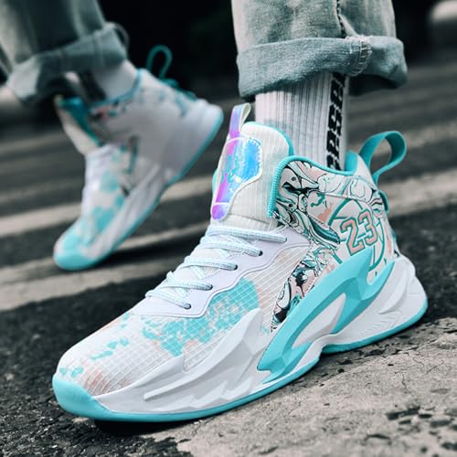 Zapatillas de baloncesto ligeras Bask-27, el calzado deportivo masculino para tus partidos 4