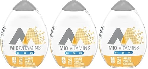 Miniatura 1 de MiO - Potenciador líquido de sabor con vitaminas B3, B6, B12-3 unidades de Southwind Enterprises (vainilla naranja)
