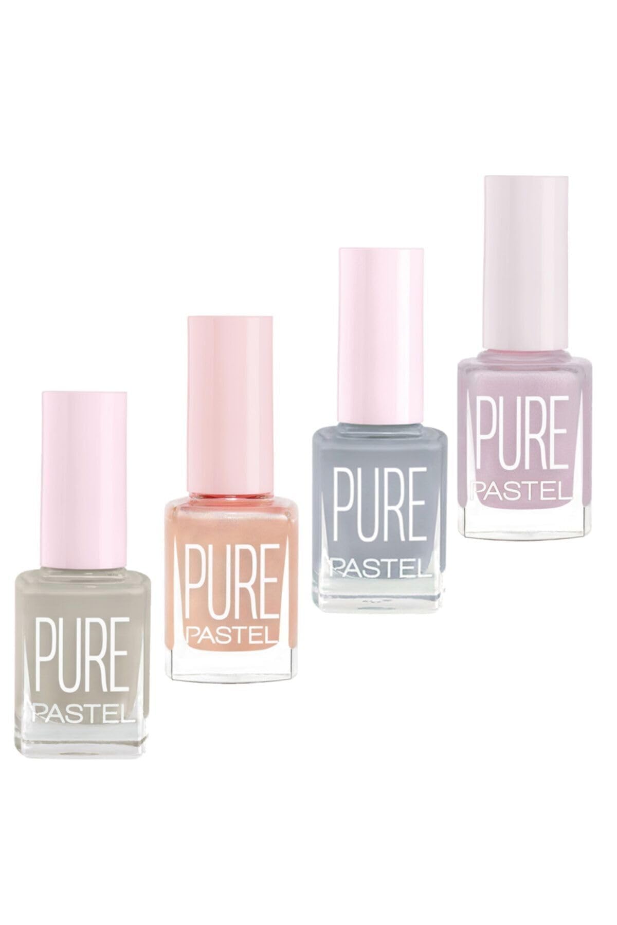 Pastel Oje Pure 4'lü 75.set 611-608-603-614
