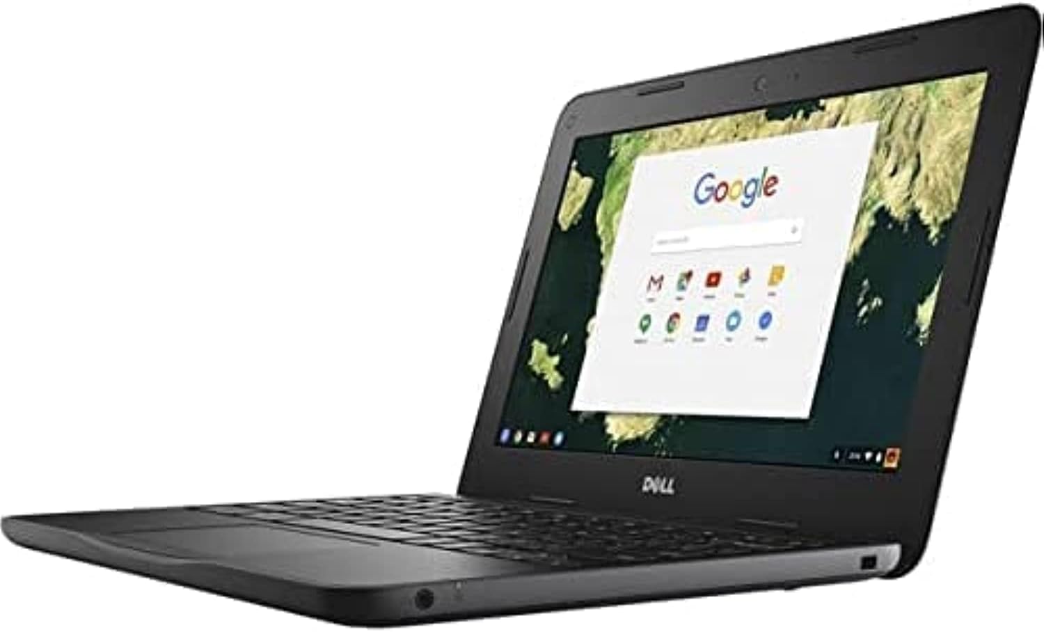 DELL Refurbished - Chromebook 3180 (2017) Laptop With 11.6-Inch Display, Intel Celeron N3060 Processor/3rd Gen/4GB RAM/16GB SSD/256MB Intel HD Graphics 400 English Black