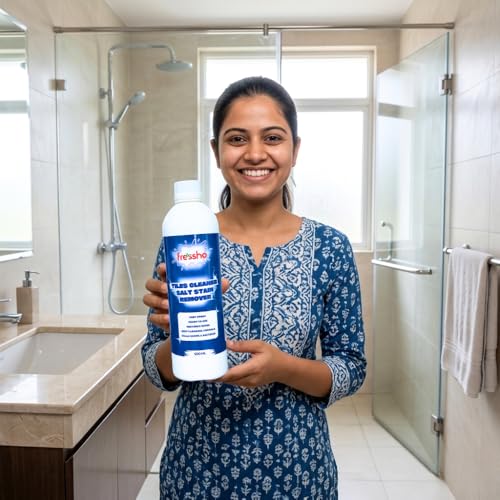 Image of Bathroom Tiles Cleaner (500 ML) | Deep Cleaning Formula for Bathroom Floor & Wall Tiles | Removes Tough Stains, Soap Scum & Hard Water Marks (Pack of 1)