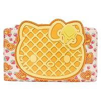 Loungefly Sanrio Hello Kitty Breakfast Waffle Flap Wallet