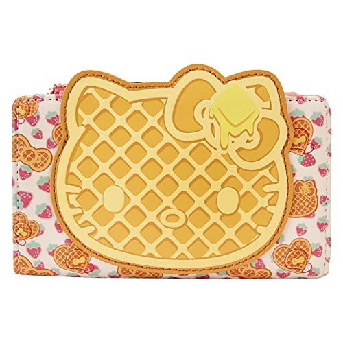 Loungefly Sanrio Hello Kitty Breakfast Waffle Flap Wallet
