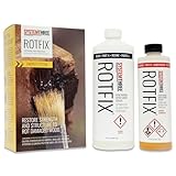 System Three 1500K42 Brown RotFix Kit, 1.5 quart Bottle