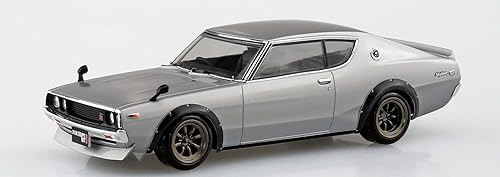 Miniatura 2 de Aoshima Nissan C110 Skyline GT-R Custom Silver 132 Kit de modelo a escala 132