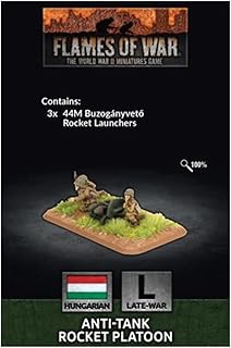 Battlefront Miniatures Flames of War: 44m Buzoganyveto Rocket Launcher Platoon(HU707)