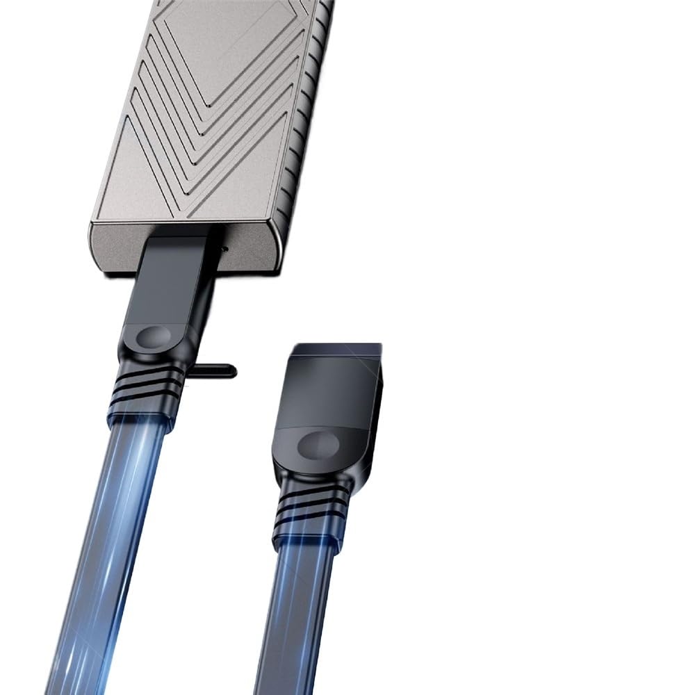 Cavo piatto 3A 60W ricarica rapida*/ing Tipo C a C 10Gbps USB A a C Cavo dati USB3.2 3 2 Cavo (2m, USB A a C)