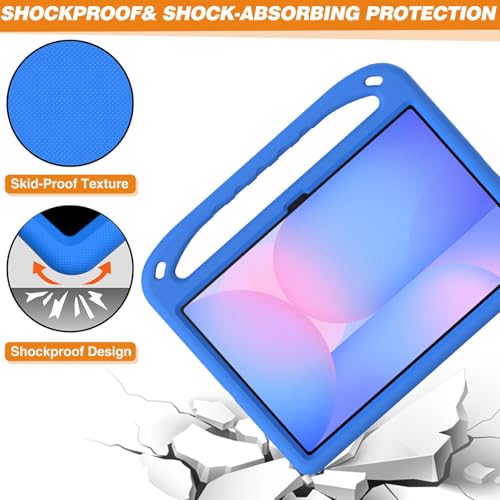 Coque Samsung Galaxy Tab S10 FE Plus protégeant des chocs et chutes des enfants