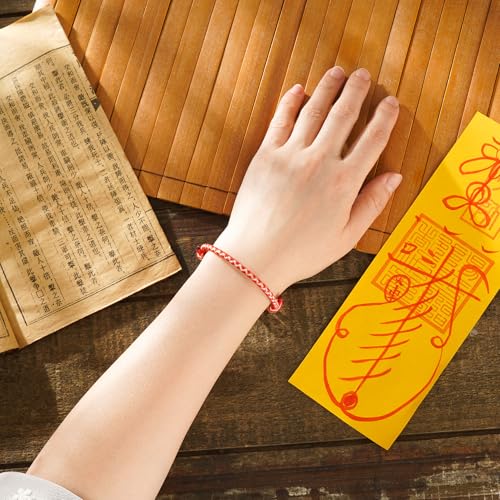 Bracelet for Men and Women, Adjustable Kabbalah Braided Bracelet，Good Lucky Lucky Fashion Red/Blue Handmade Wrist rope3