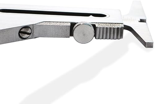 Miniatura 3 de Co-link Medidor de soldadura HI-LO de acero inoxidable en pulgadas y métrico para la medición de tubería después de ajuste/alineación espacio de