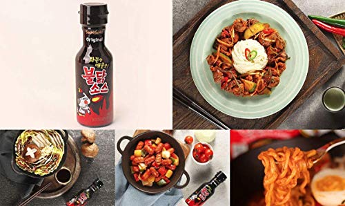 Samyang Carbo Bulldark Spicy Chicken Roasted Sauce + Bulldark Spicy Chicken Roasted Sauce + Hack Bulldark Spicy Chicken Roasted Sauce 3 sets Fire Noodle Challenge