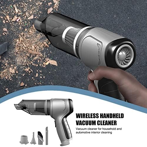 Tedious Handheld Vacuum Cleaner | 3 in 1 Hand Held Car Vacuum Cordless Rechargeable | 120W Electric Dust Blower Buster Vacuum Pump | Mini Vacuum for PC Laptop Console Piano Car