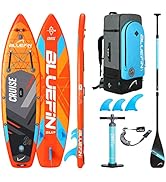 Bluefin SUP Cruise 9'8 Inflatable Paddle Board, Adult SUP Board, 10" Cruise, Portable